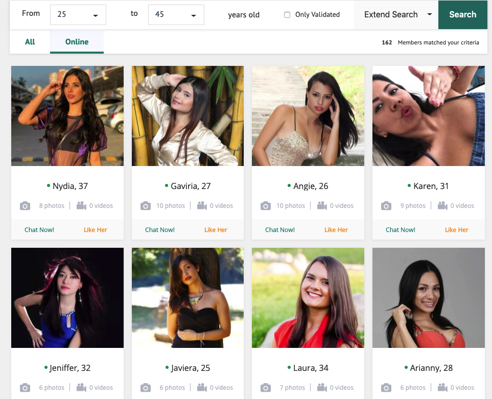 latinfeels search